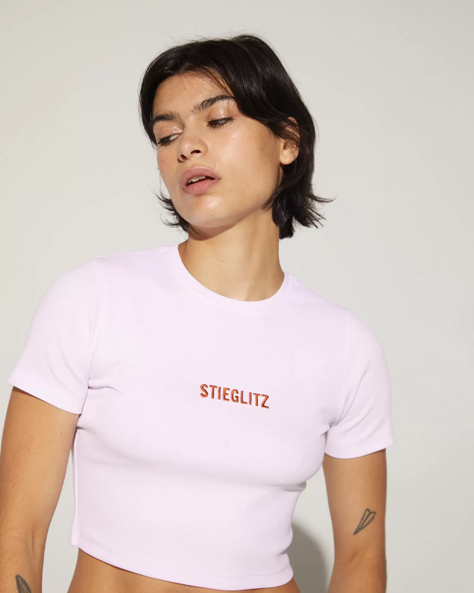 STIEGLITZ Cropped Top Off-White^ Basics